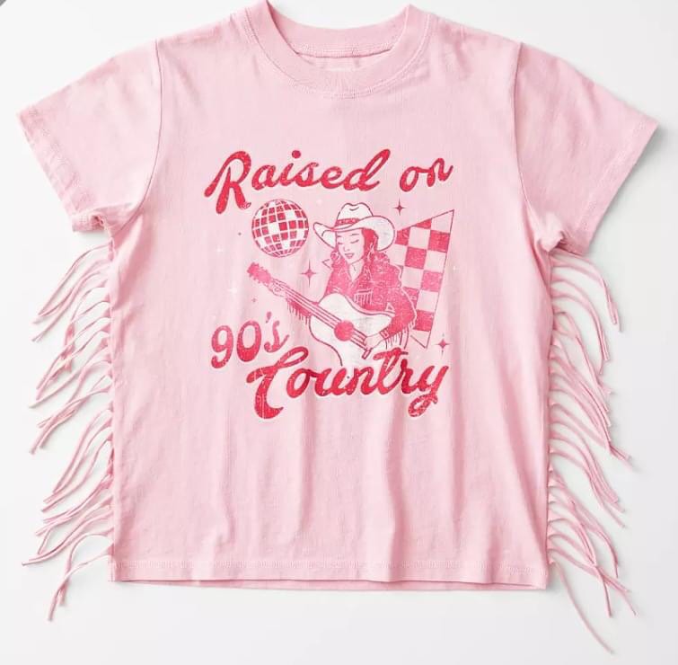 country girls disco short sleeve top