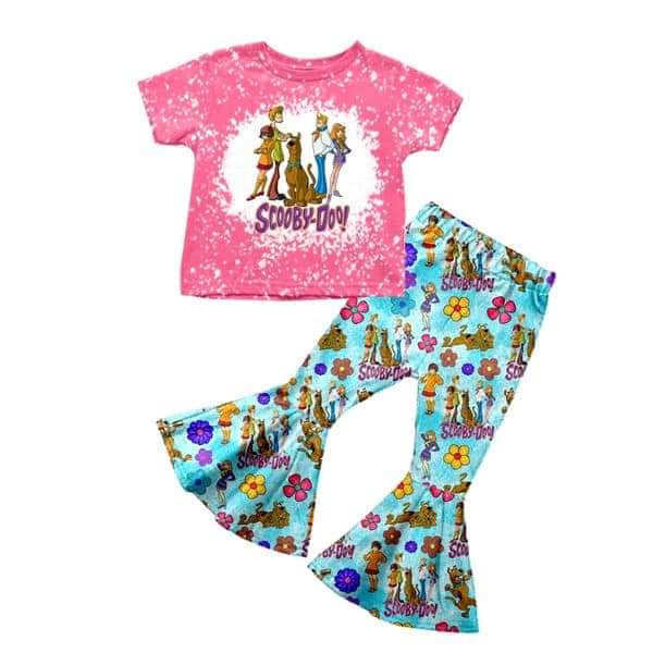 baby girls cartoon clothing set