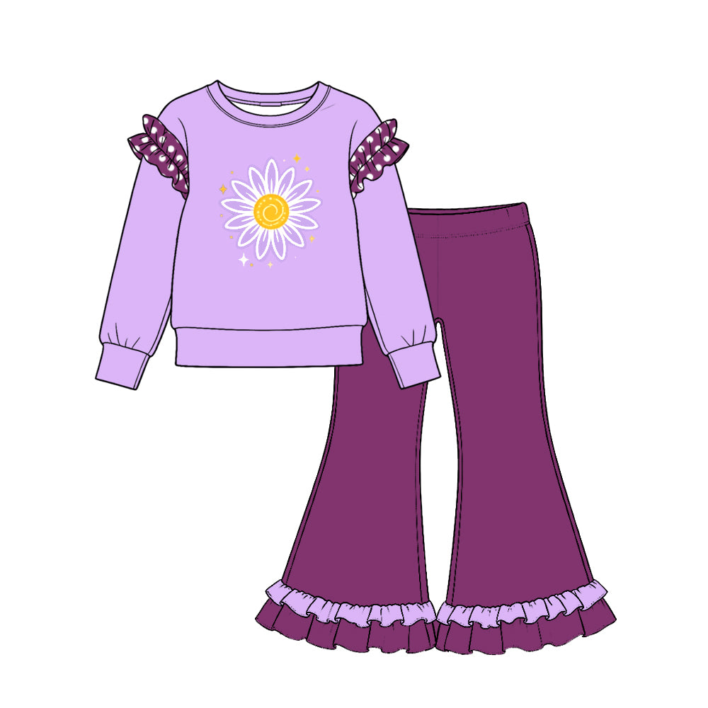 Princess design girl long sleeve outfit preorder