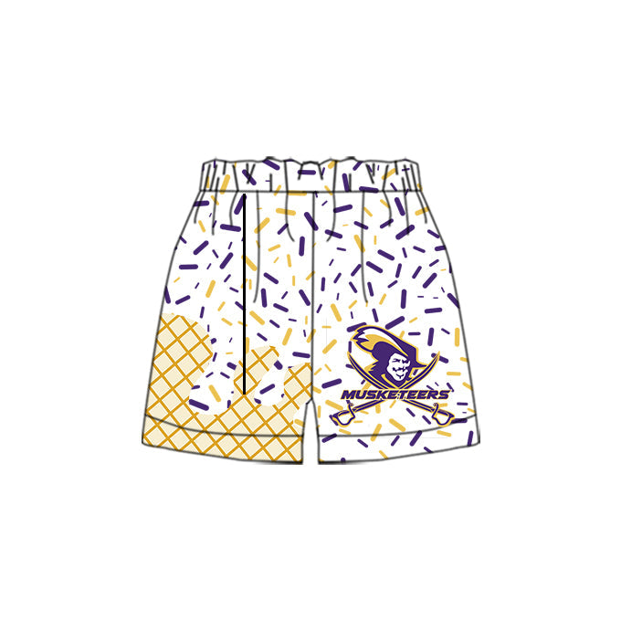 toddle baby boy college team summer shorts