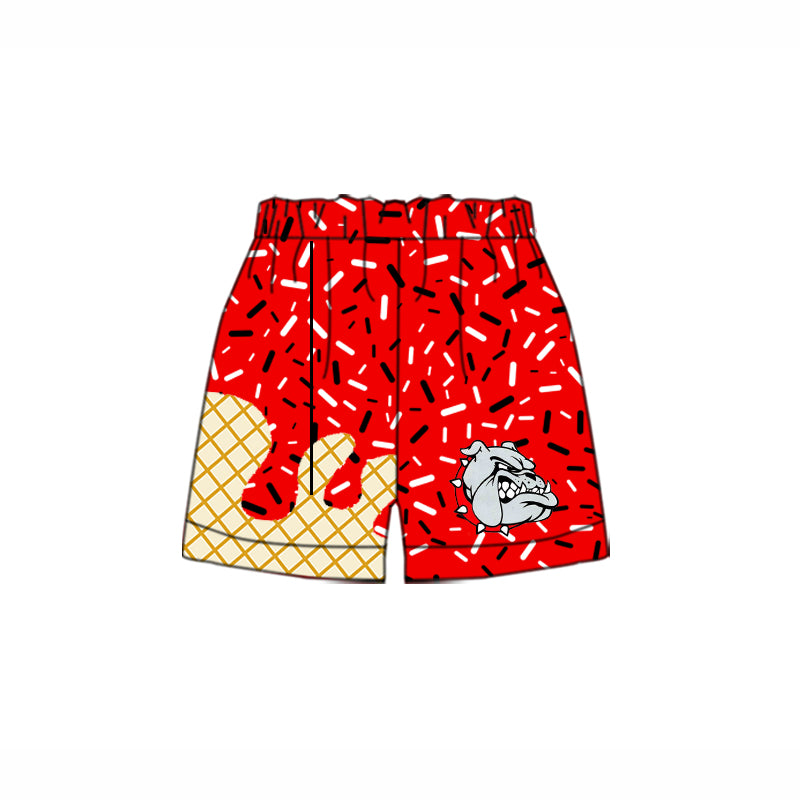 toddle baby custom dog team shorts