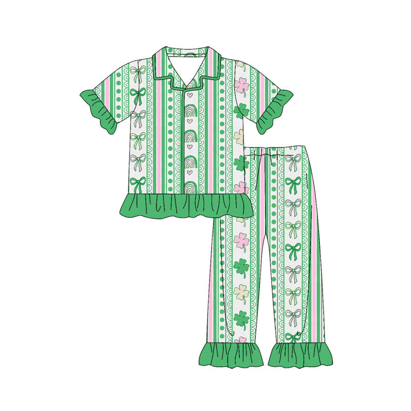 Saint Patrick's Day pajama set wholesal factory price