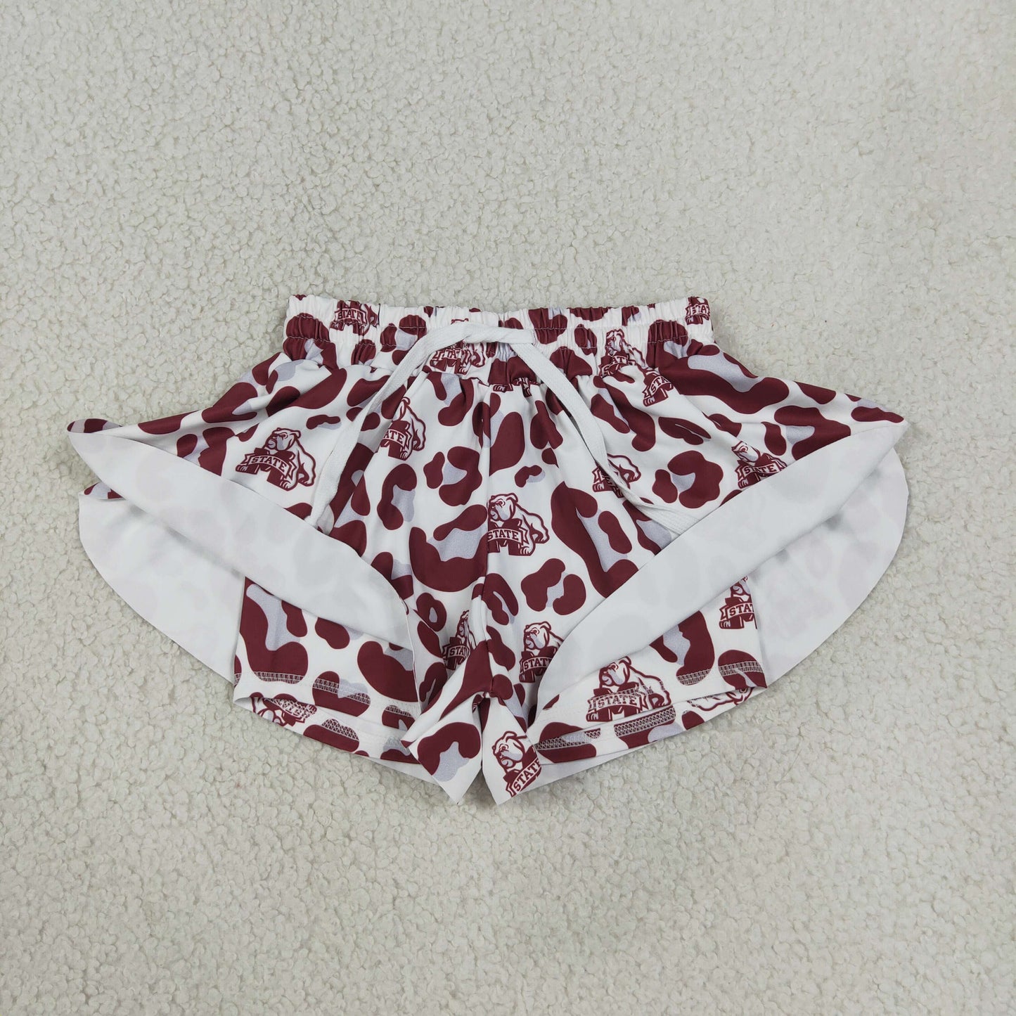 Toddle baby girls state team summer yoga shorts