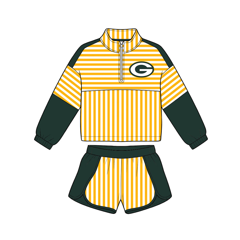 Toddle kids custom team design long sleeve pullover outfit