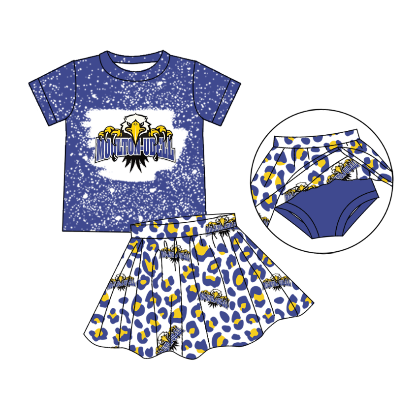 baby girls cheer skirt outfit add liner shorts