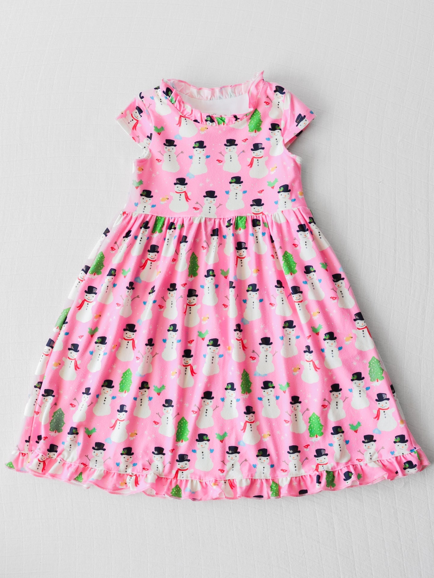 Christmas snowman fall winter dresss