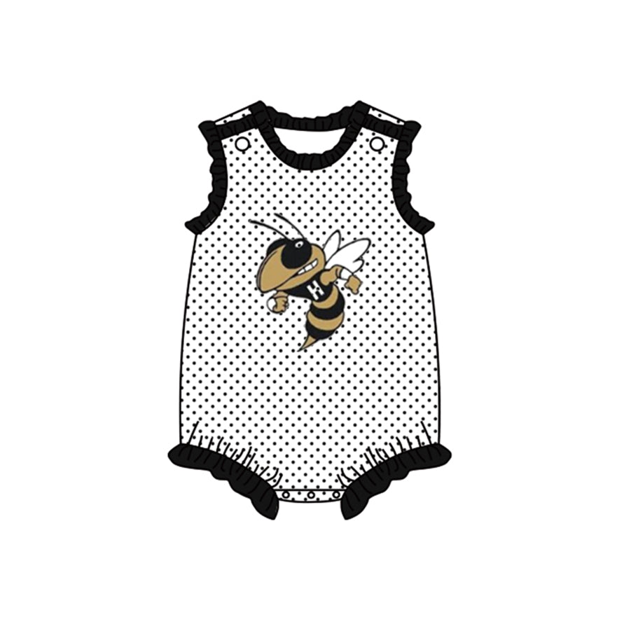 toddle baby bee design romper