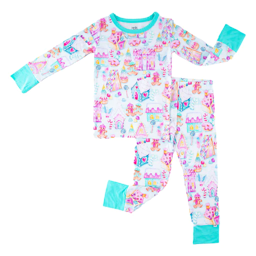 baby girl Christmas pajama set outfit
