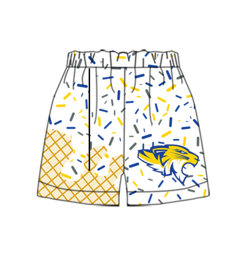 toddle baby boy college team summer shorts
