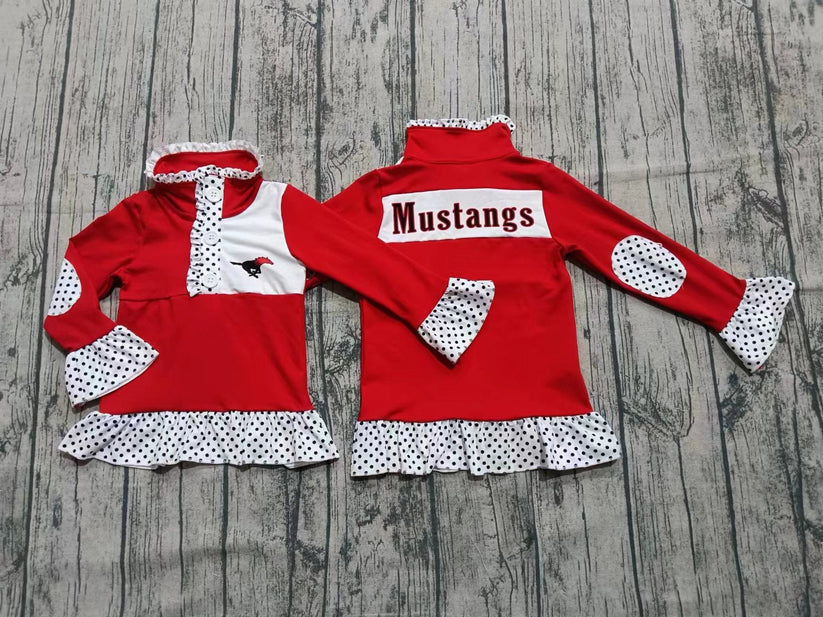 Kids custom team long sleeve pullover