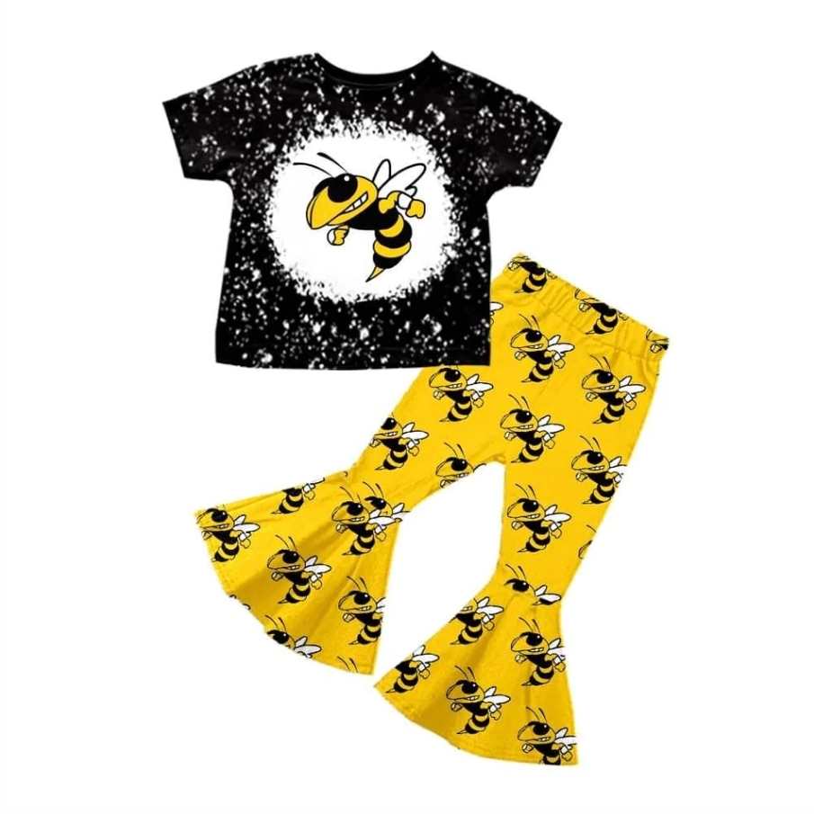 baby girls wholesale team outfit