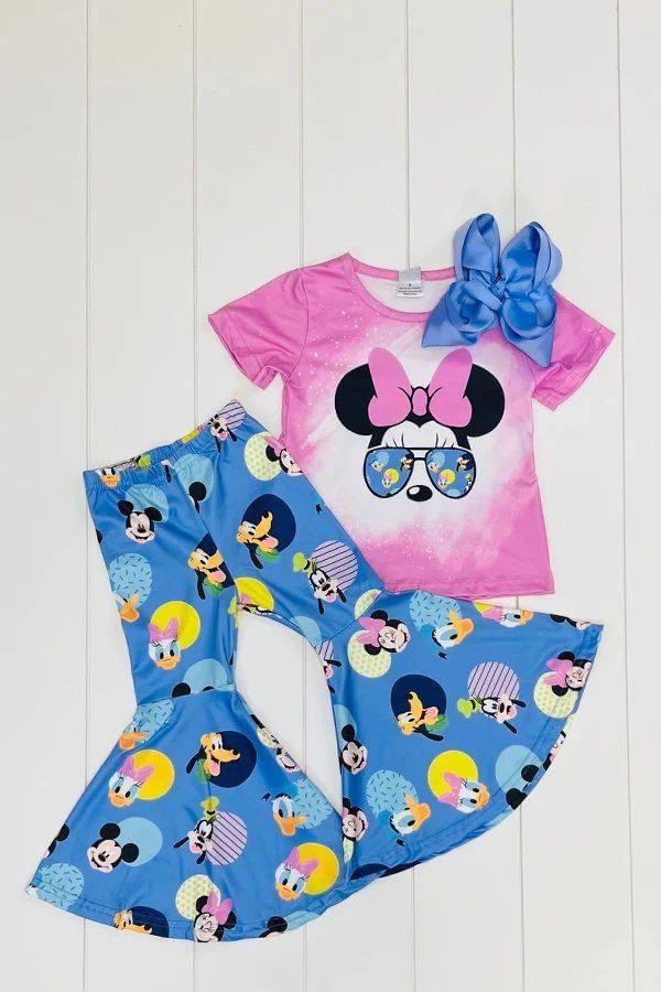 easter egg cartoon bell bottoms outfit