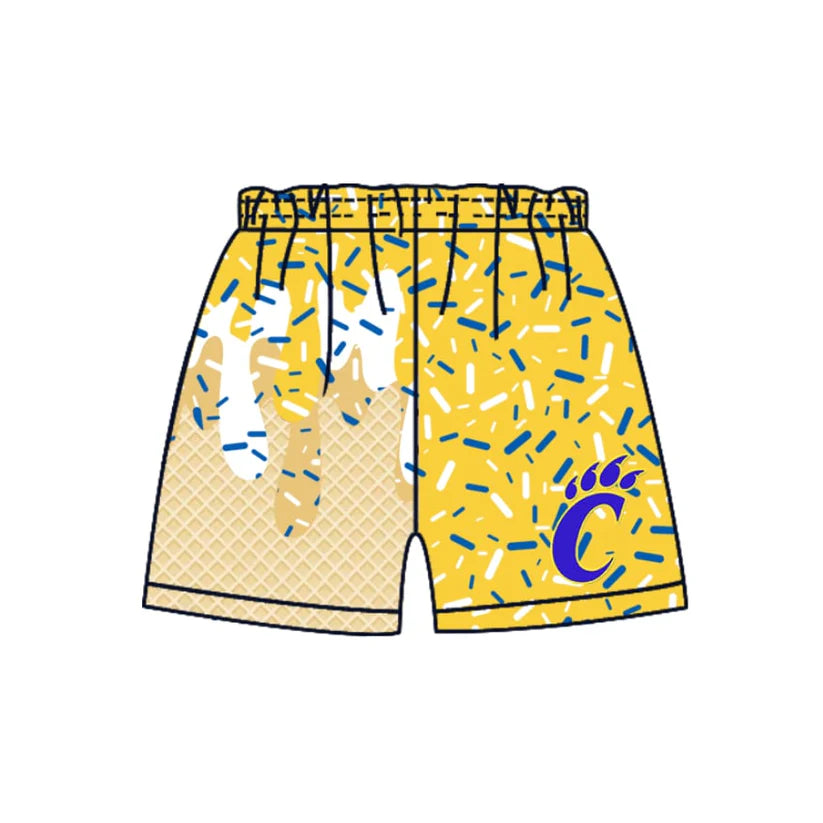 toddle baby custom team shorts