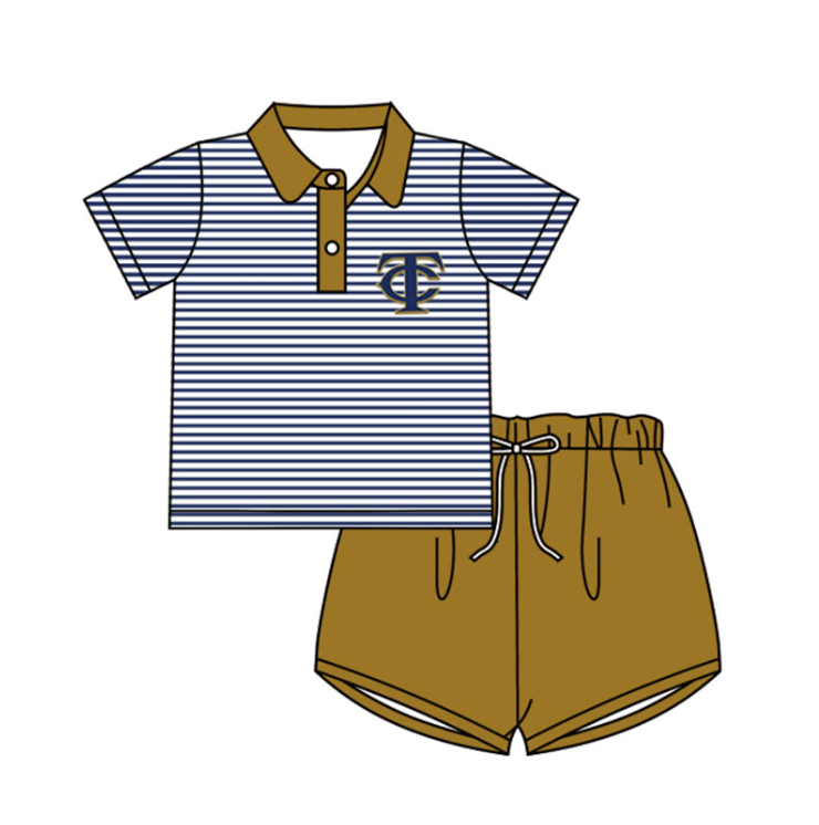 baby boy team design outfit.