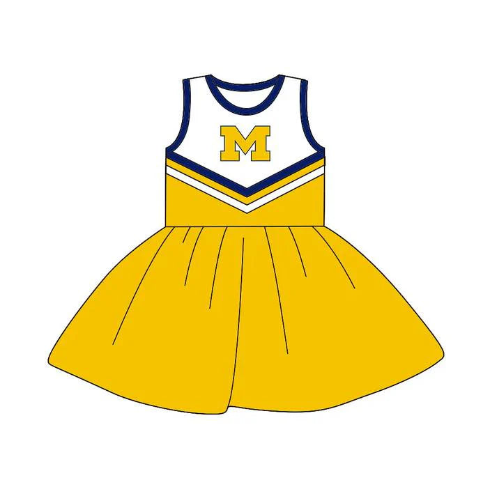 Toddle girls wholesale custom team design dress