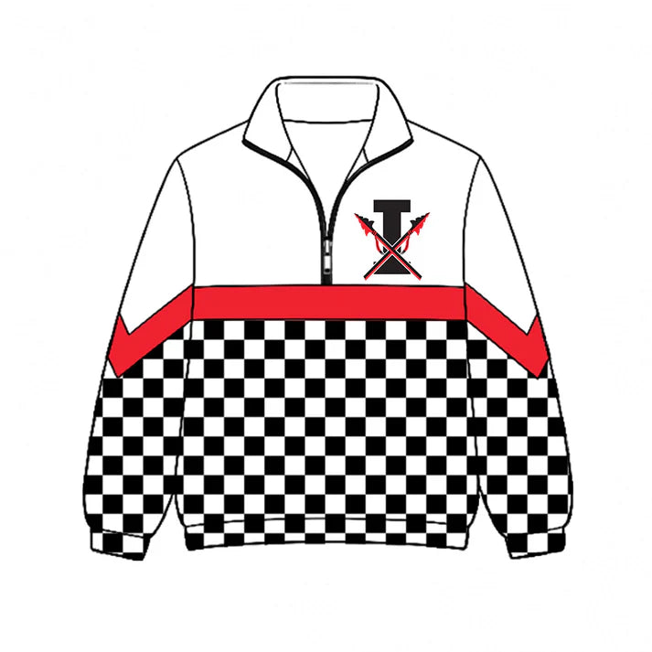 Kids Indians team style long sleeve pullover top