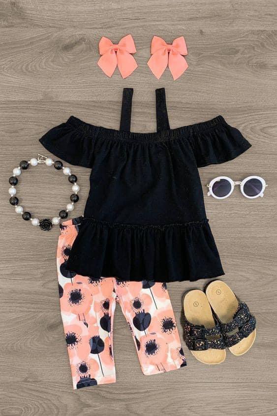 baby girls wholesale boutique clothing set
