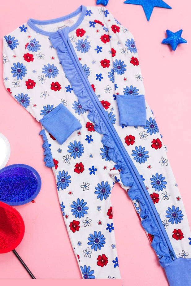 baby wholesale long sleeve zip ruffle romper