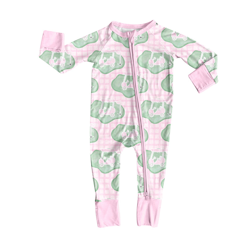 Toddle kids girls golf design matching design outfit