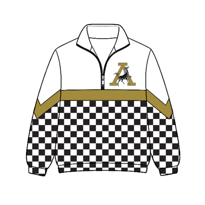 Kids Indians team style long sleeve pullover top