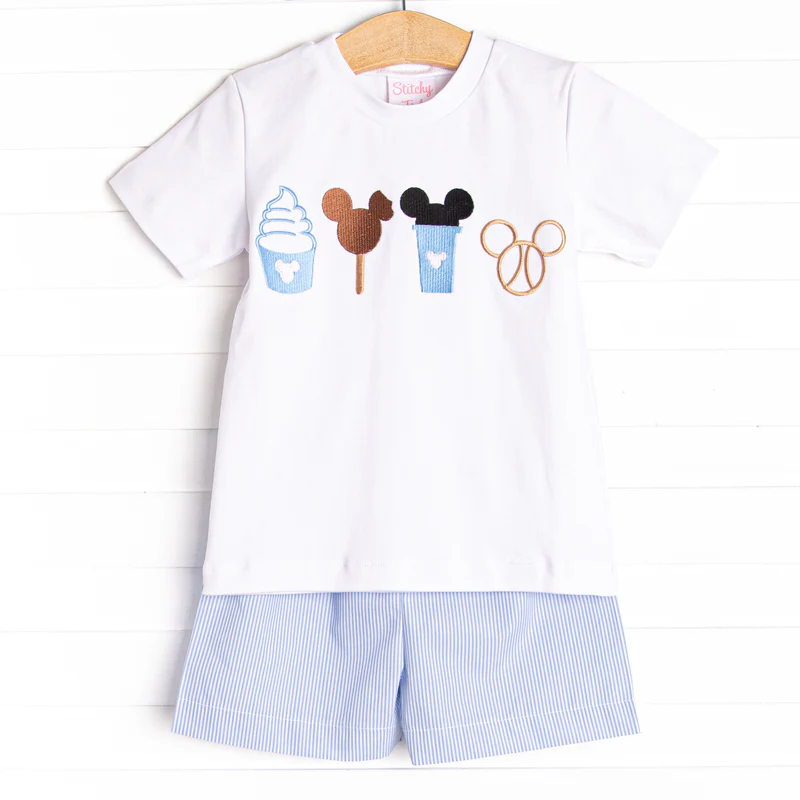 infant baby boy cartoon clothing set