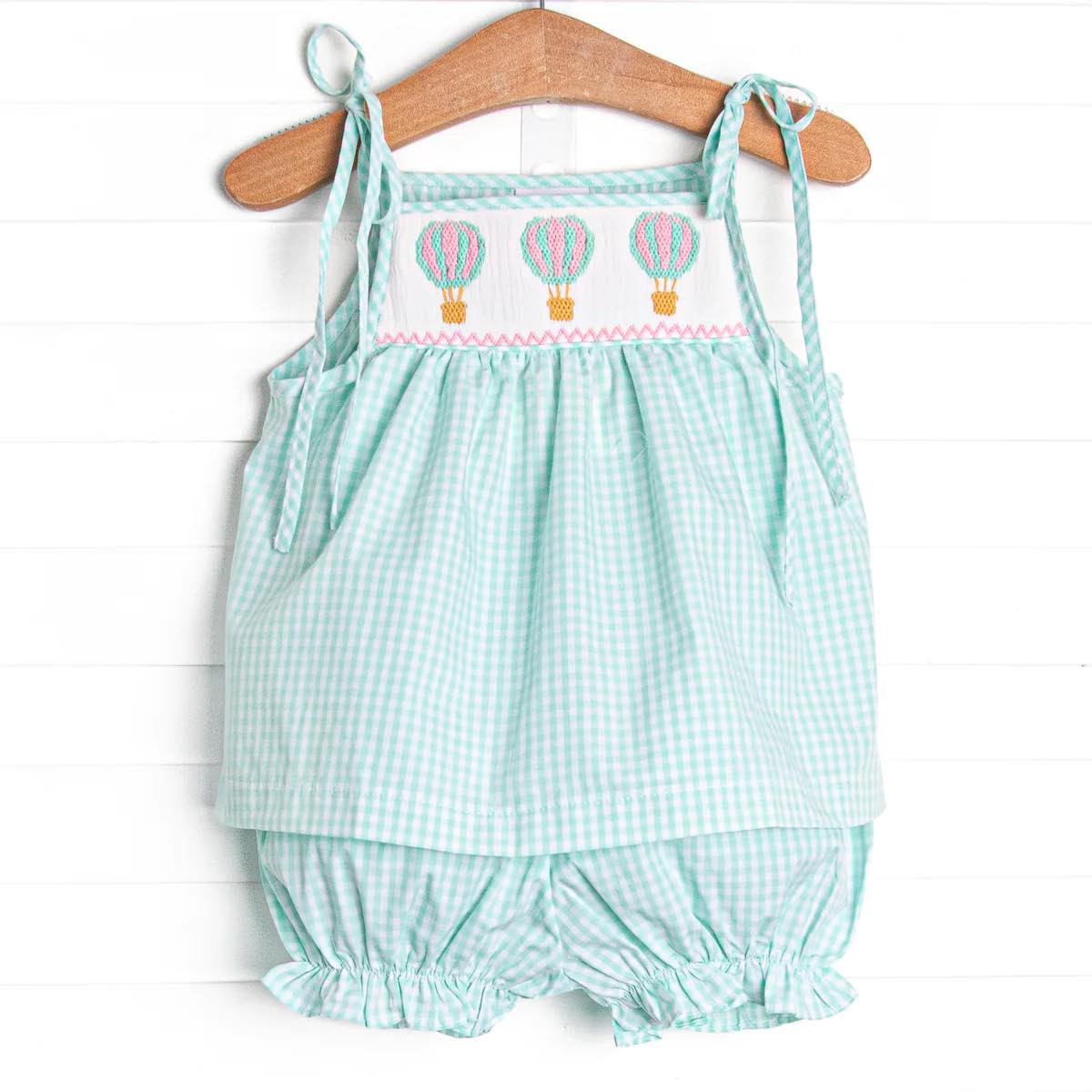 infant baby girls balloon summer clothes