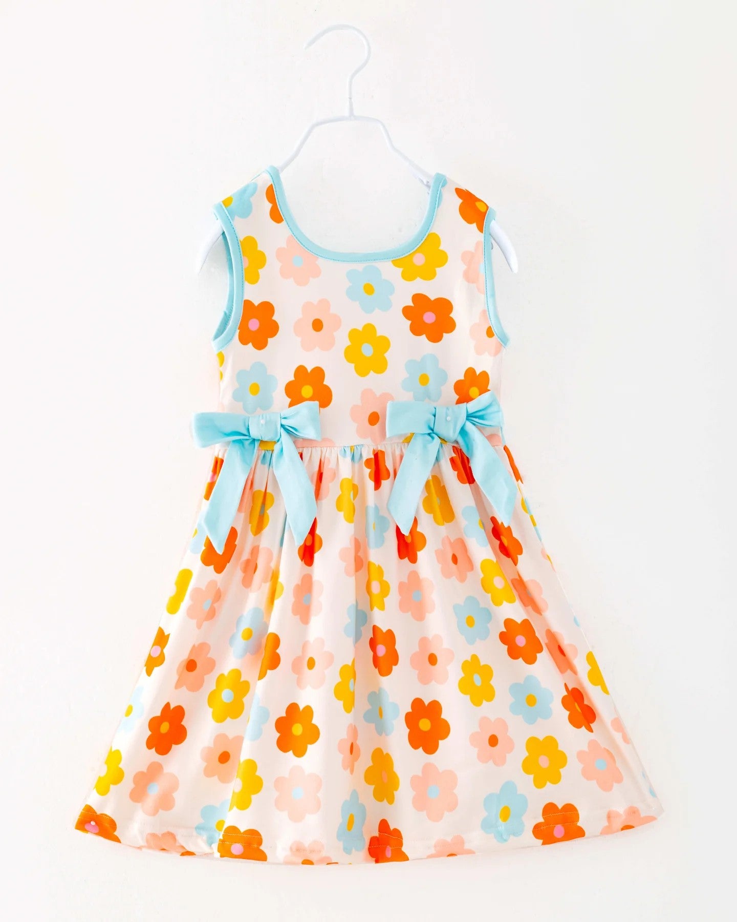 wholesale girls floral boutique dress