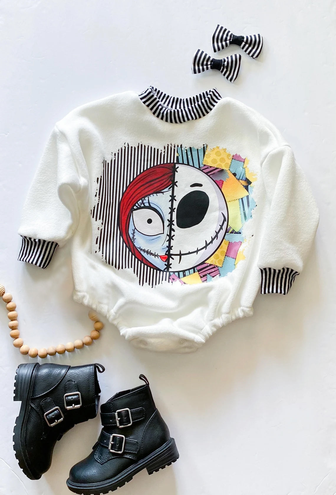 newborn baby boy halloween romper