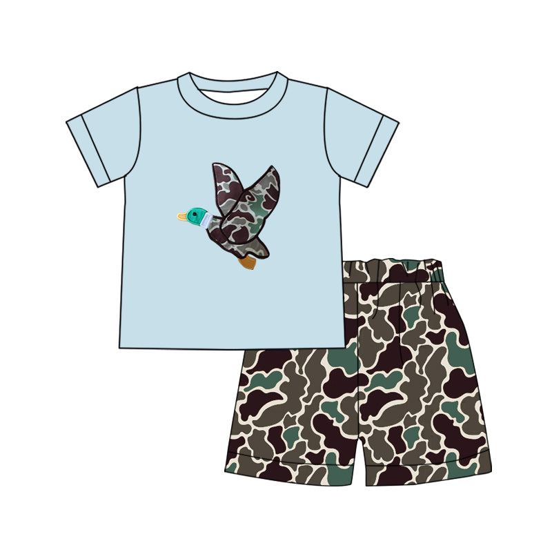 camo mallard duck wholesale baby boy clothes
