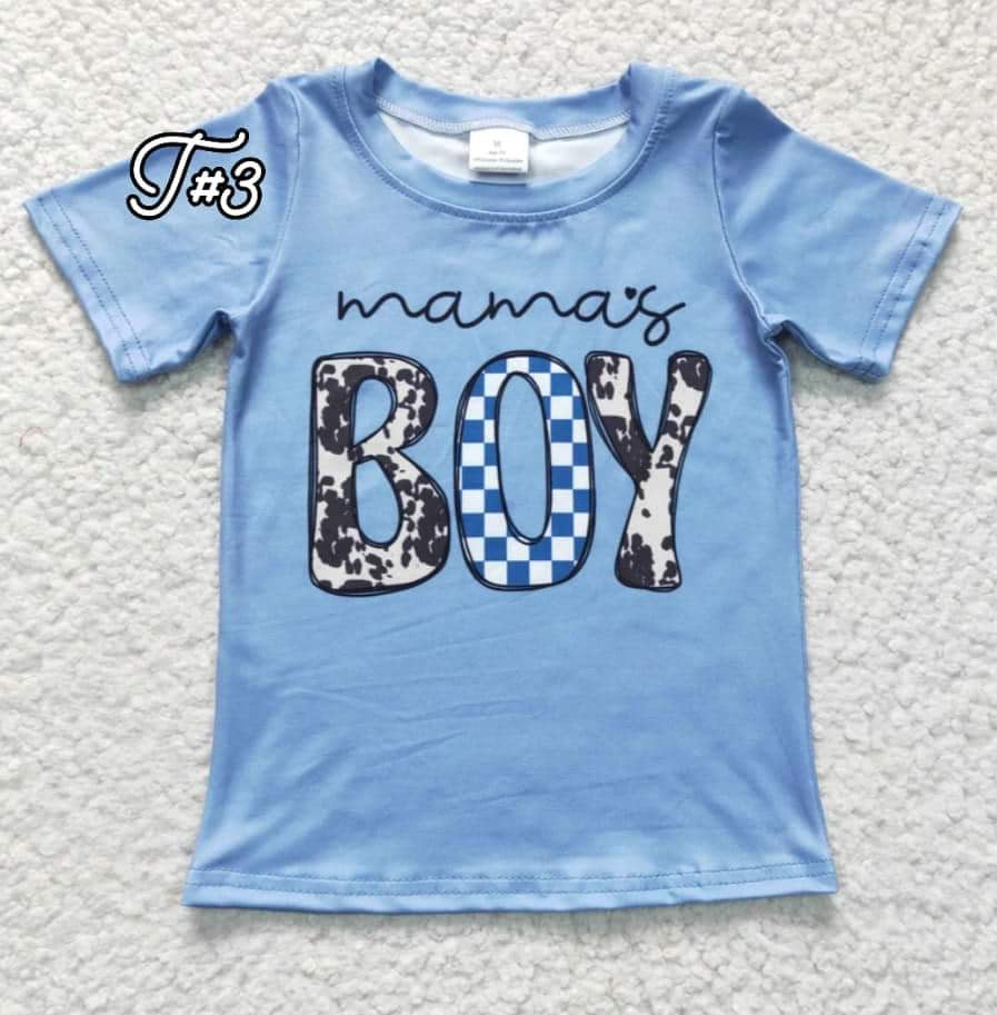 mamas boy short sleeve t-shirt top
