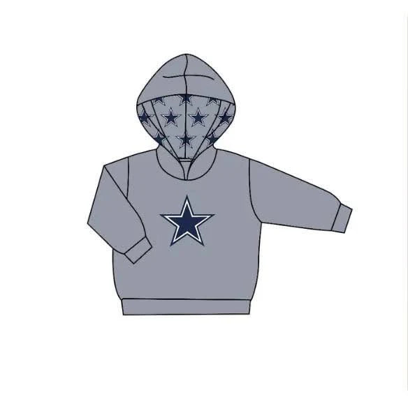baby boy custom team design hoodie top