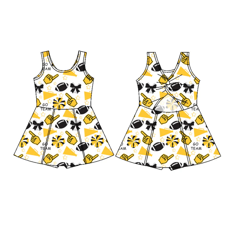 Kids baby custom team dress/hoodie top/shorts