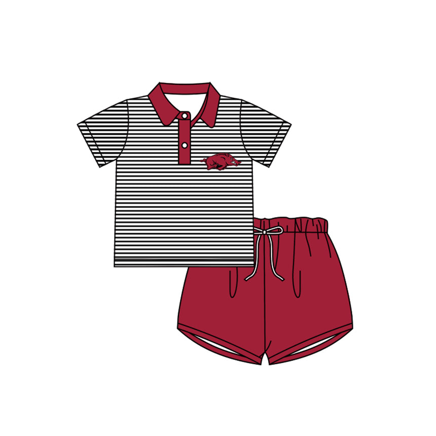baby boy team design outfit