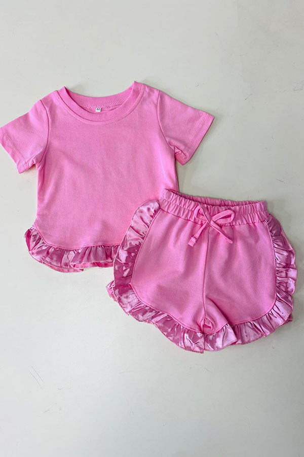 baby girls hot pink summer clothes