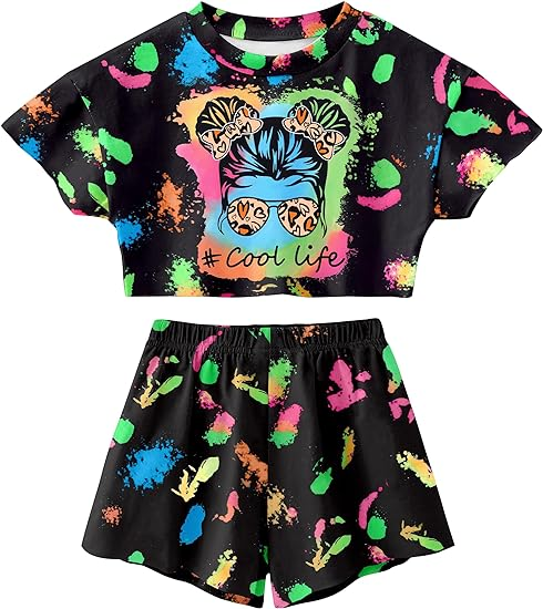 infant baby girls cool life summer skirt outfit
