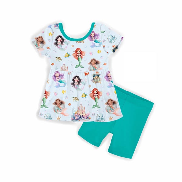 Toddle girls wholesale kids summer style outfit