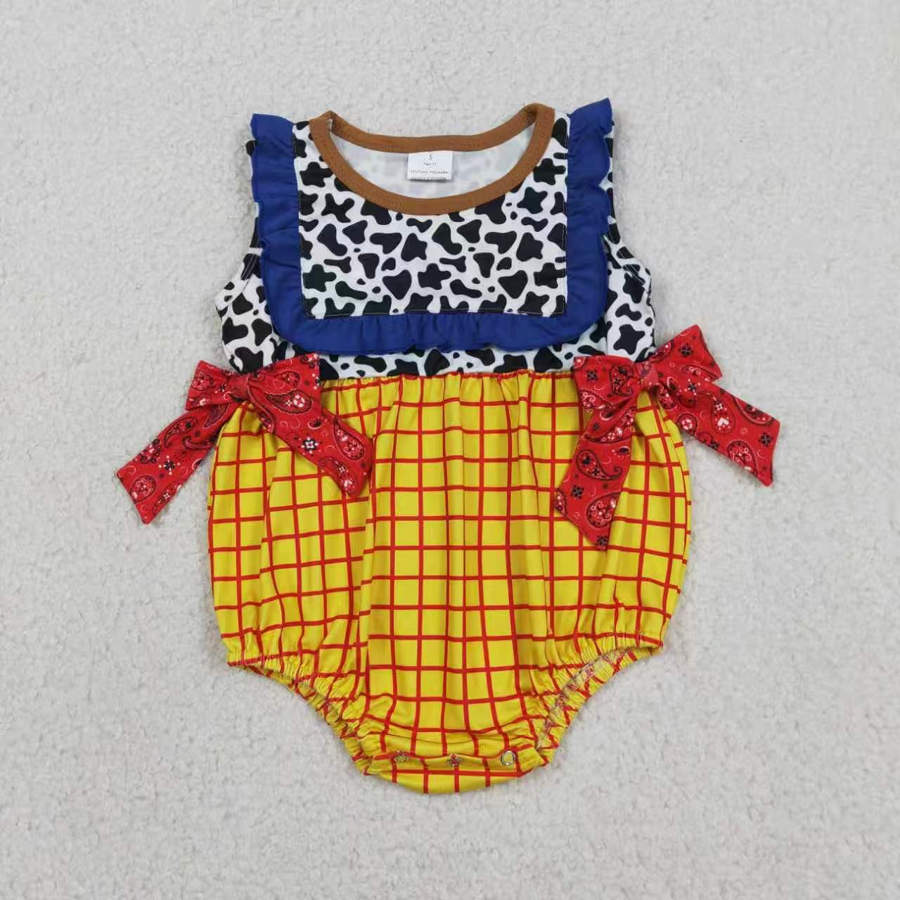 Camo print toodle boy summer romper