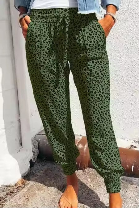 Adult women leopard pants