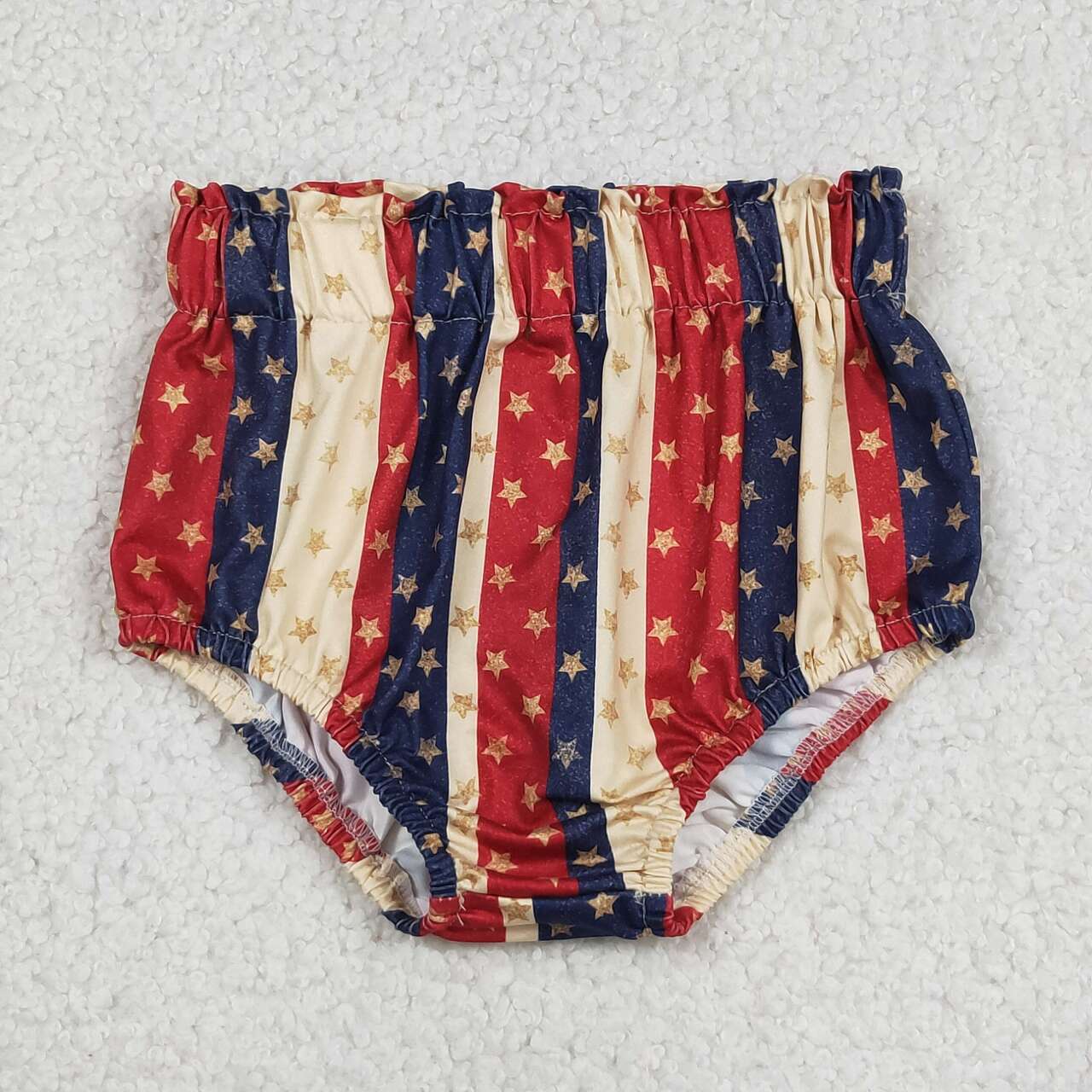 newborn toddle baby red blue star july 4th bummies