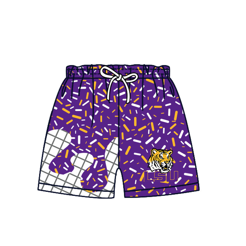 toddle baby custom team summer shorts