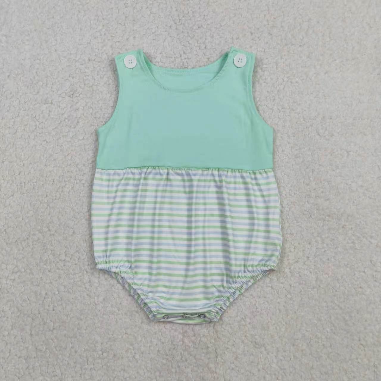 Stripes top matching shorts girls summer outfit