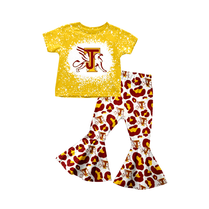 baby girls school clothes bell bottoms outfit