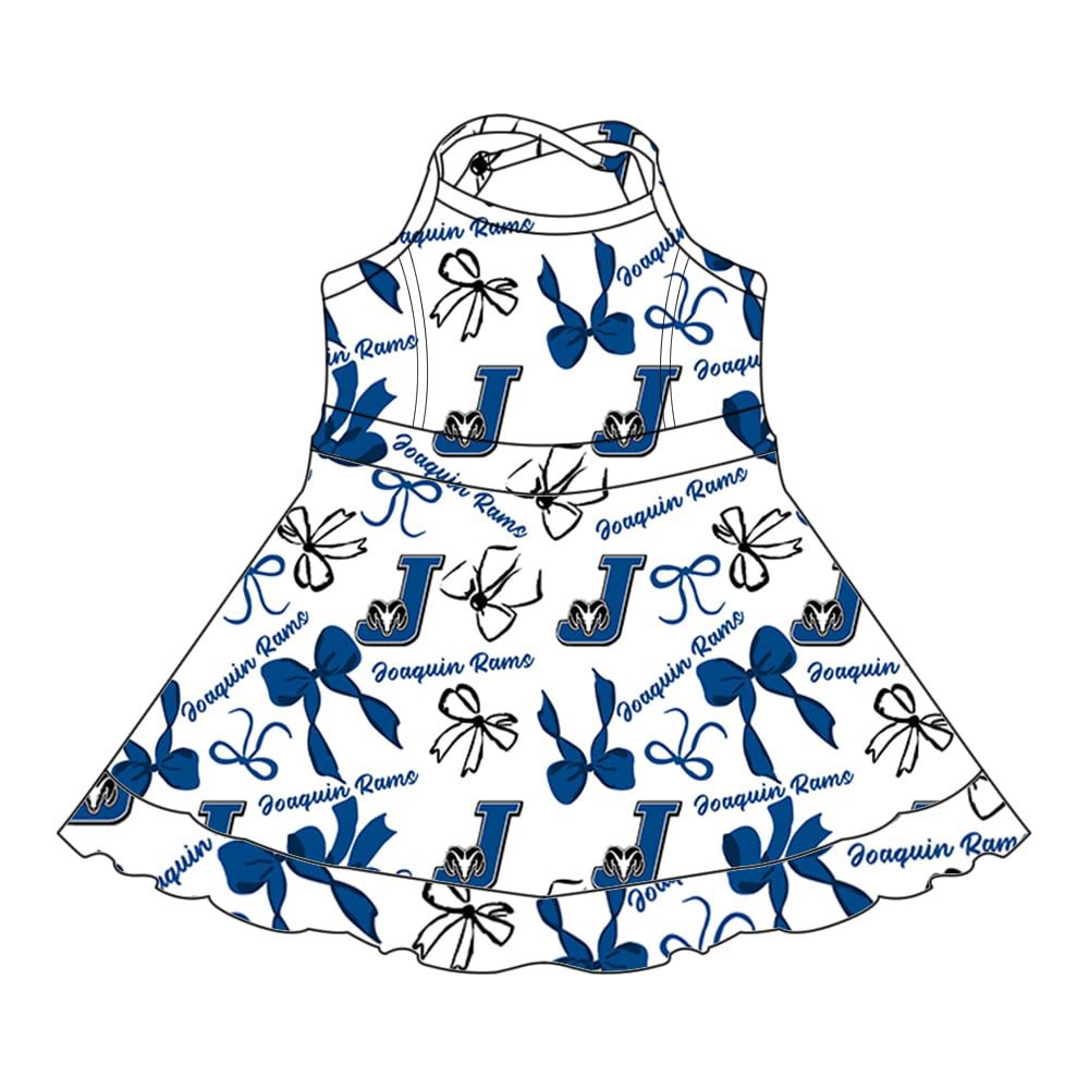 toddle girls custom team dress swim fabrics