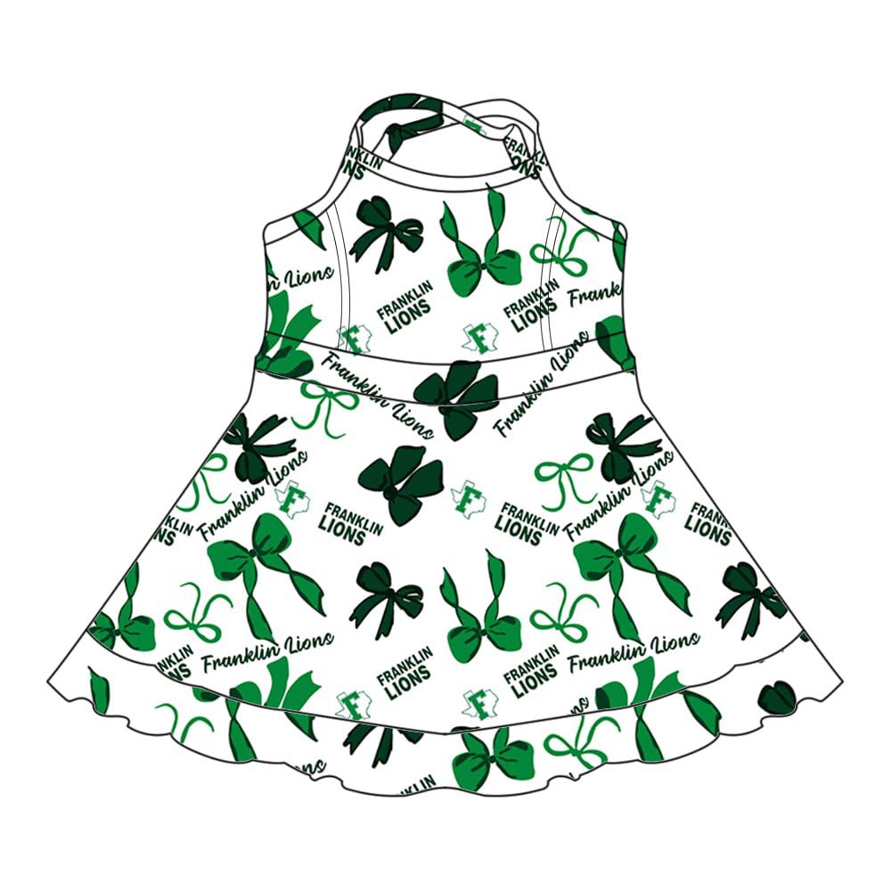 toddle girls custom team dress swim fabrics