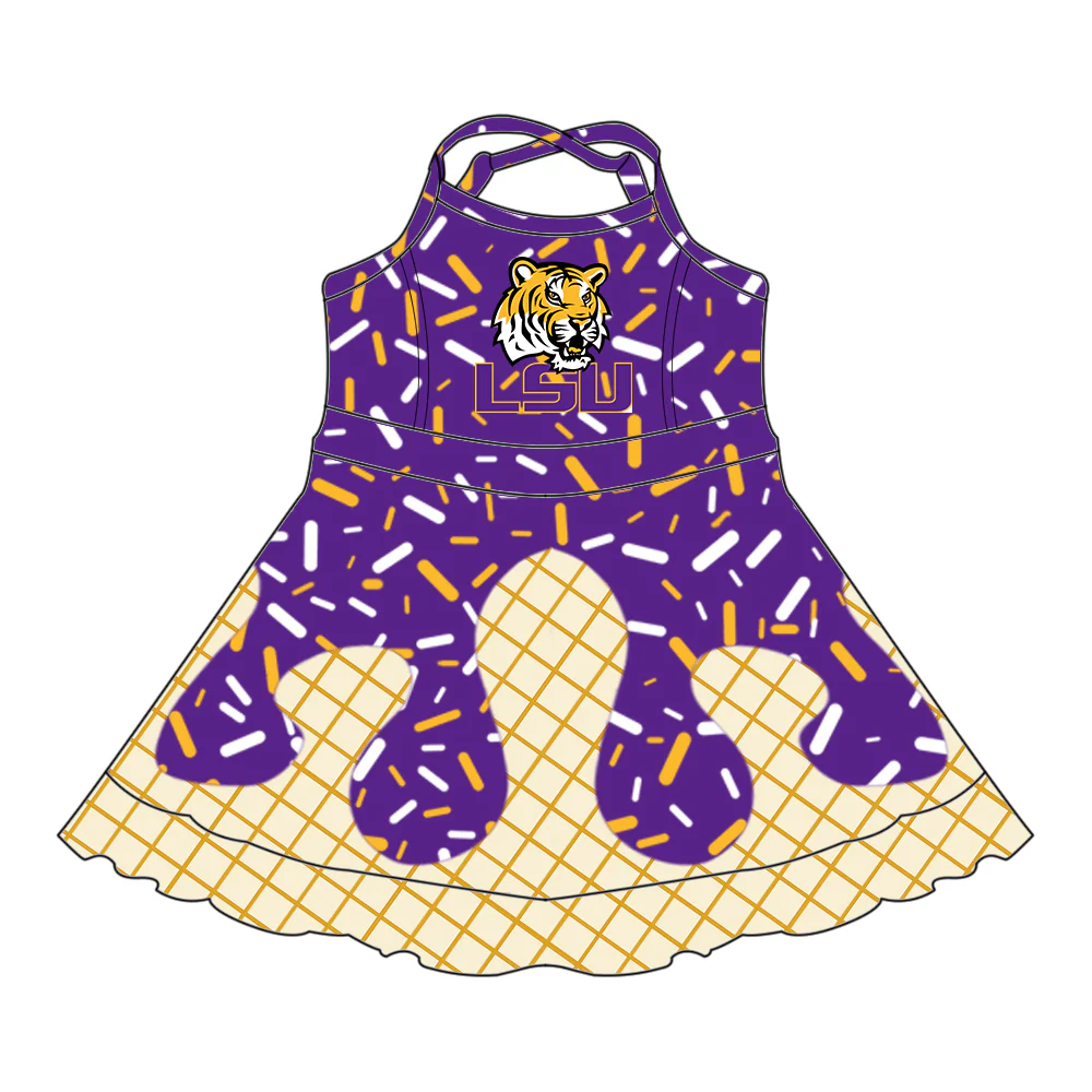 toddle girls short sleeve team dress