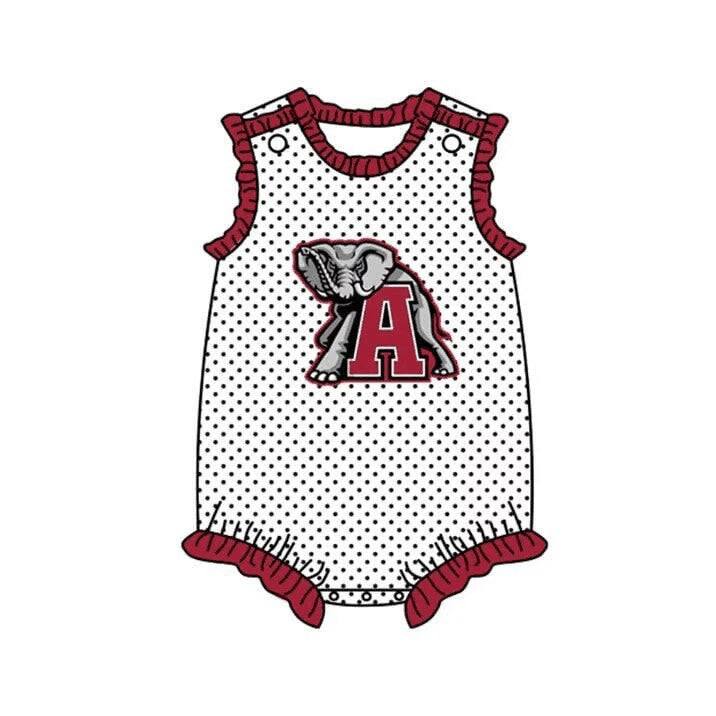 baby custom team design romper