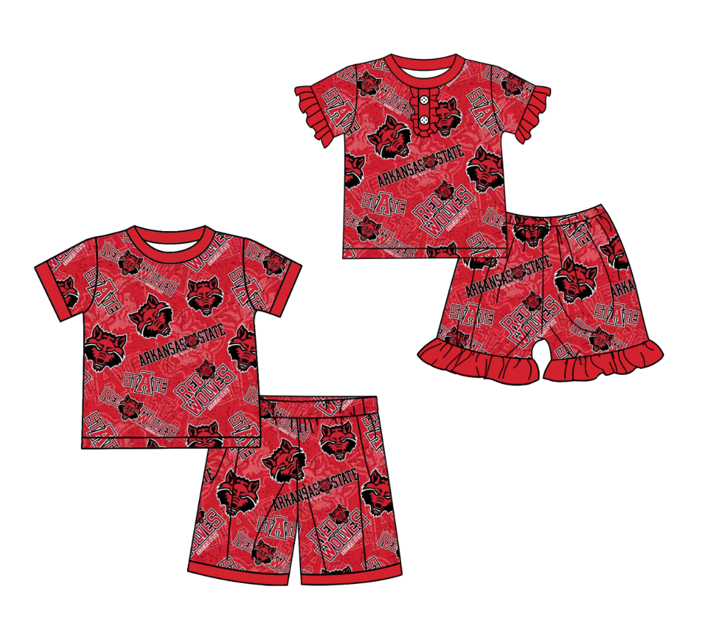 Sister brother custom team outfit