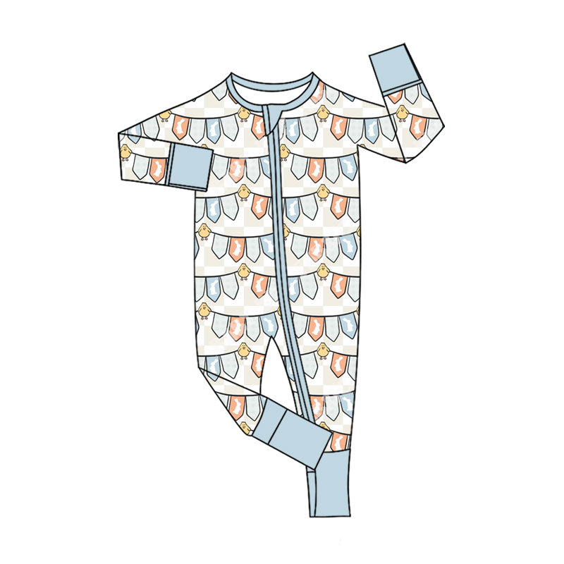 Easter design kids baby holiday romper