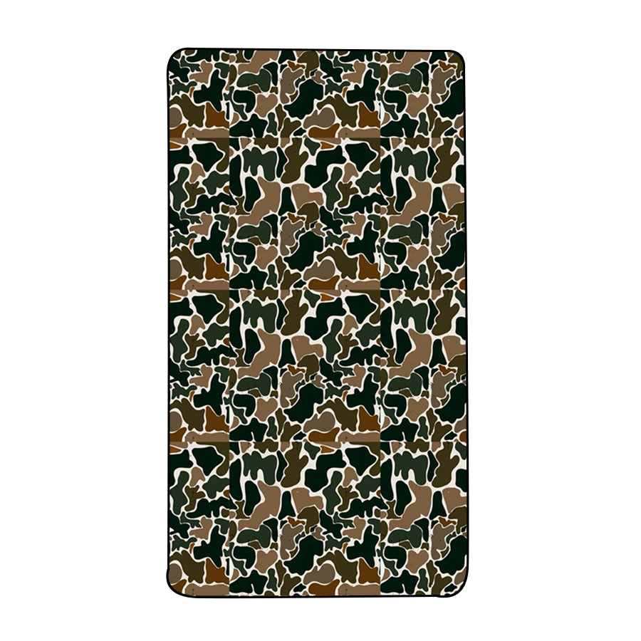 infant baby kids wholesale brown green camo bed sheet