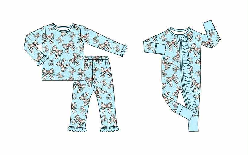 Toddle kids Christmas design matching outfit wholesale baby clothes